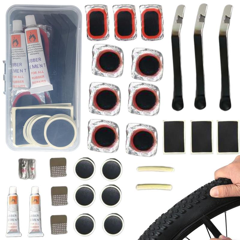 Bike Tube Repair Kit - Patchkits voor fietsbinnenband Reparatieset voor motorbanden