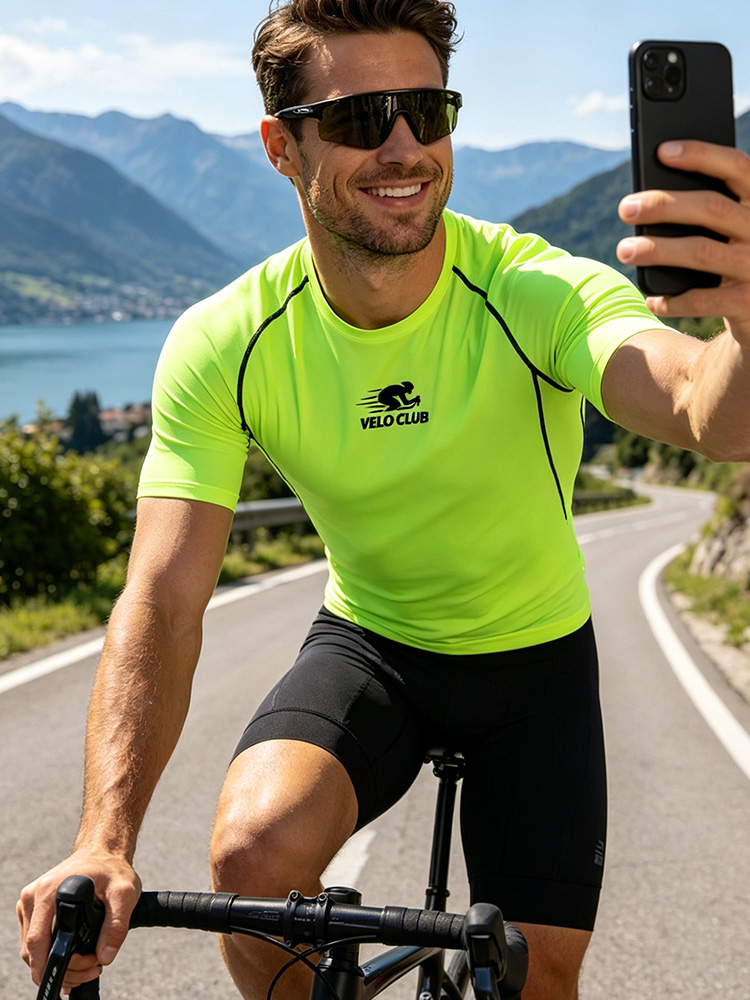 Cycling Arm Warmers - Universeel sneldrogend mountainbike-wegfiets-T-shirt met korte mouwen