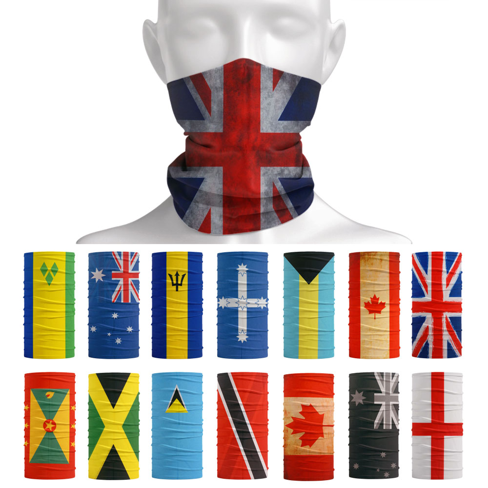 Cycling Gear Canada - Gemenebest Van Naties Vlag Bandana 'S