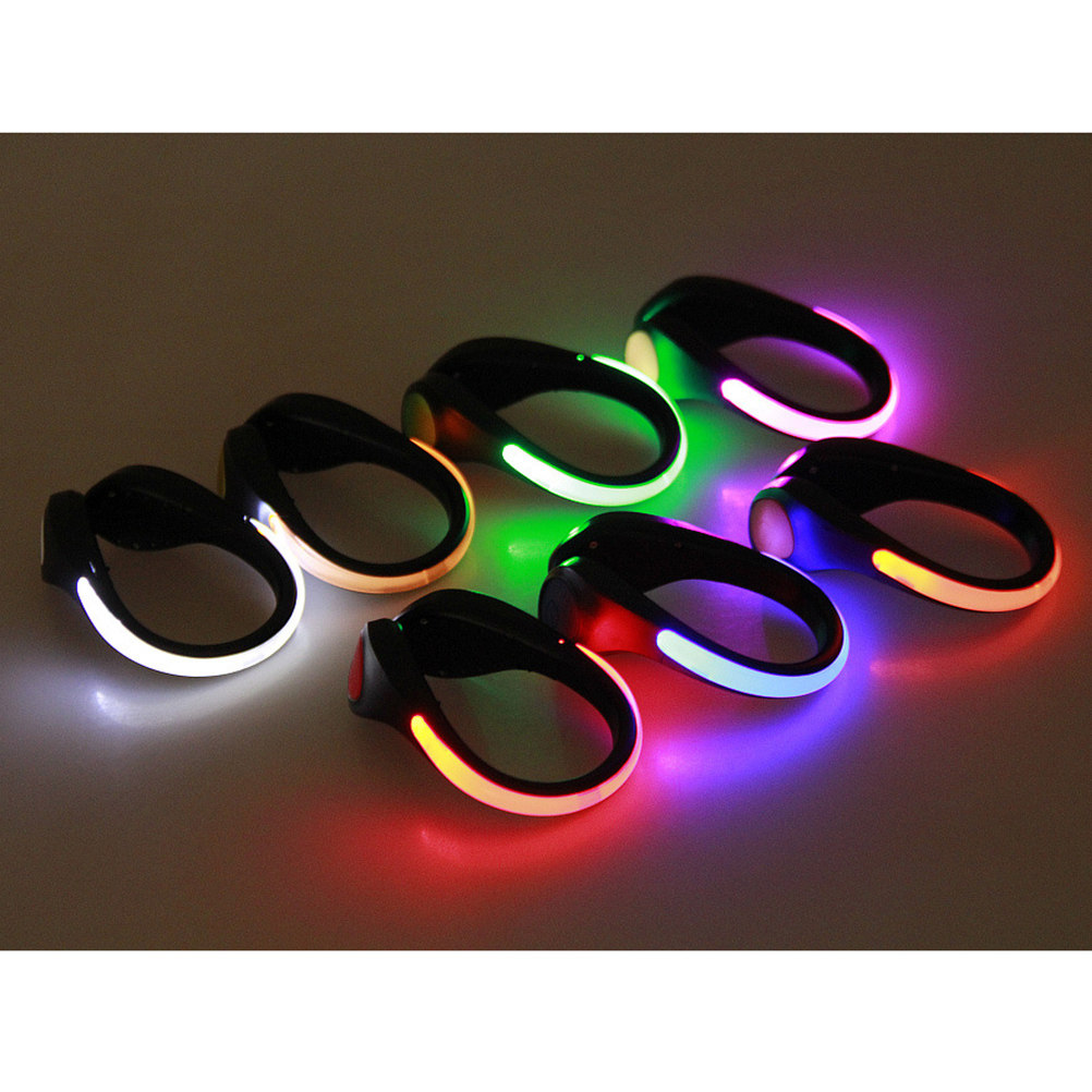 Cycling Visibility Gear - 1 stuks LED-schoenlampclip voor nachtzicht, veiligheid,