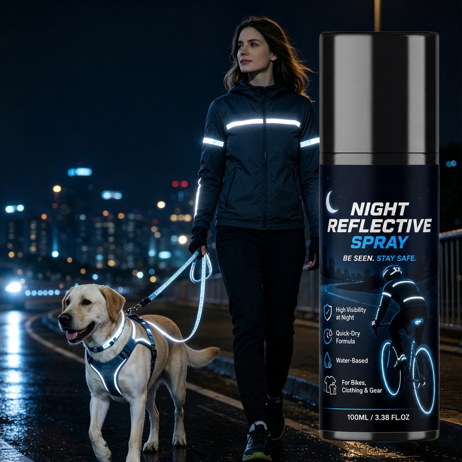 100 ml nachts zichtbare reflec - Cycling Visibility Gear recensie en prijs