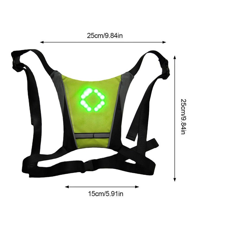 LED-afstandsbediening veilighe - Cycling Visibility Gear recensie en prijs