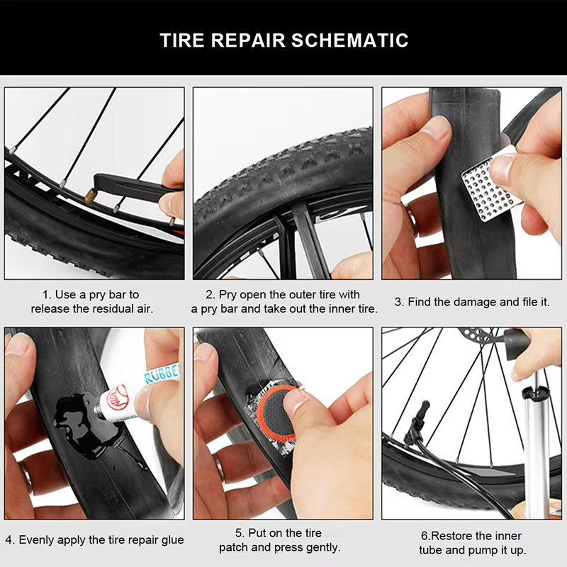 39-delige reparatieset voor fi - Bike Tube Repair Kit recensie en prijs