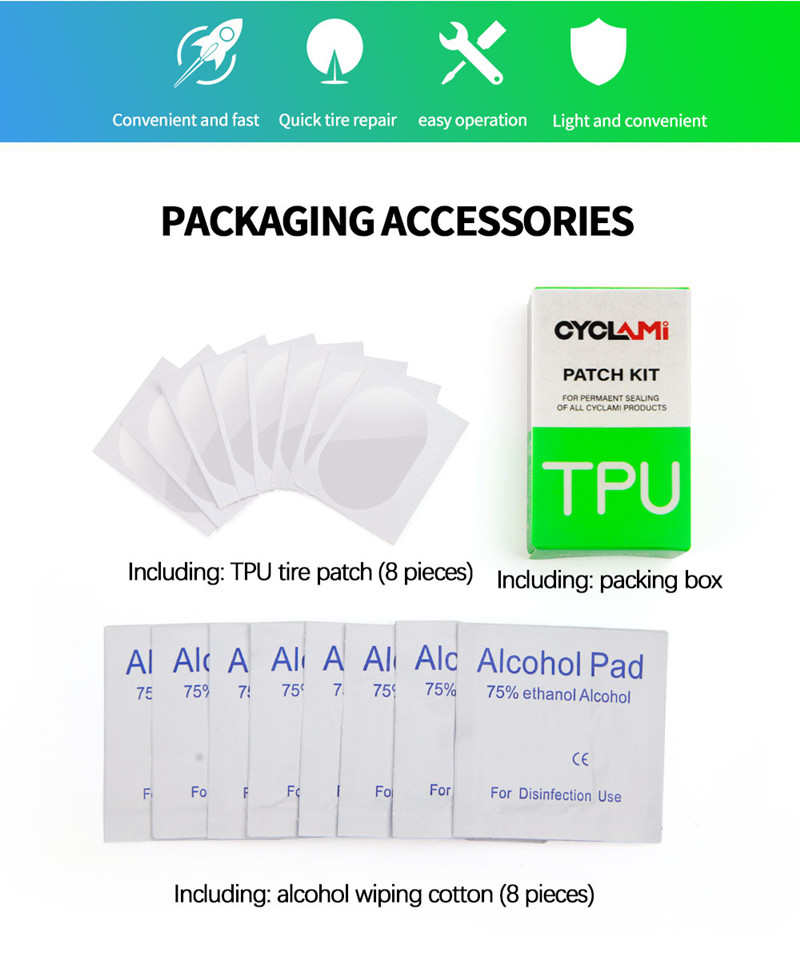Nieuwe Band Patch Voor Tpu Bui - Bike Tube Repair Kit recensie en prijs