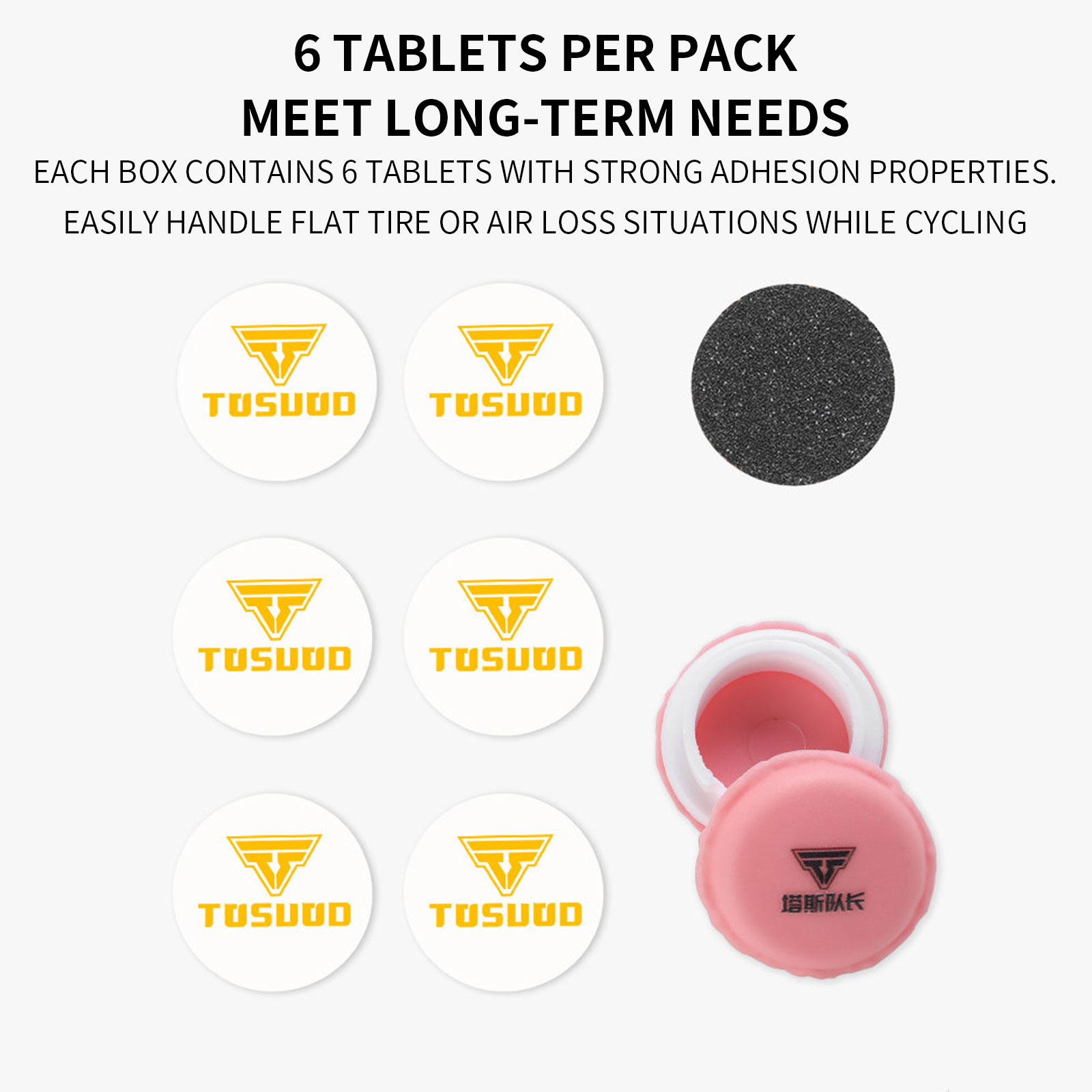 TOSUOD Fietsbandreparatieset Z - Bike Tube Repair Kit recensie en prijs