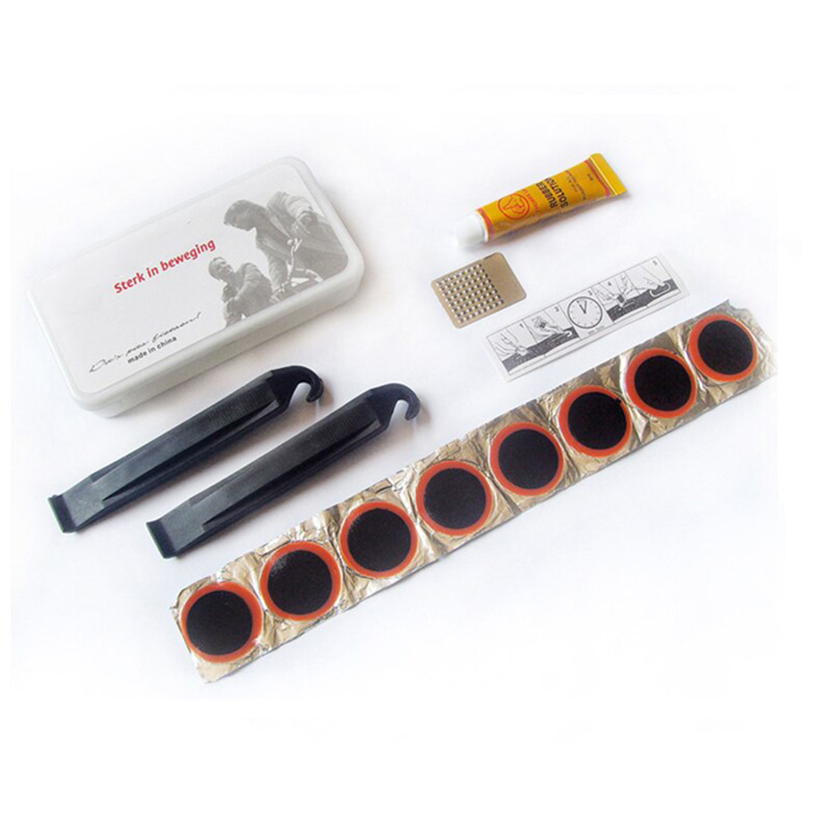 Fiets Reparatieset voor lekke  - Bike Tube Repair Kit recensie en prijs