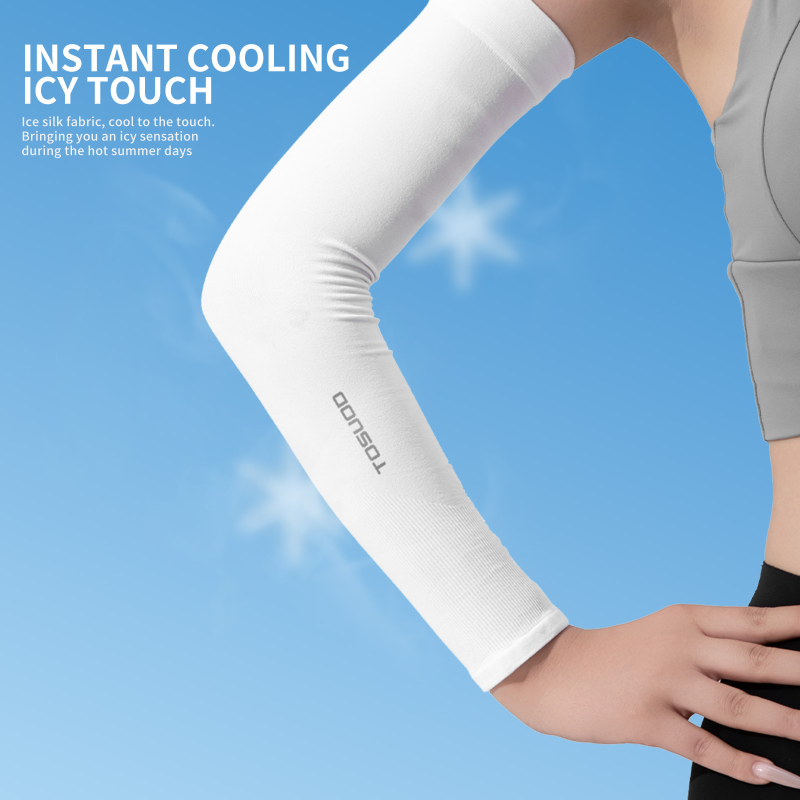 TOSUOD Ijszijde Fietsmouwen Zo - Cycling Arm Warmers recensie en prijs