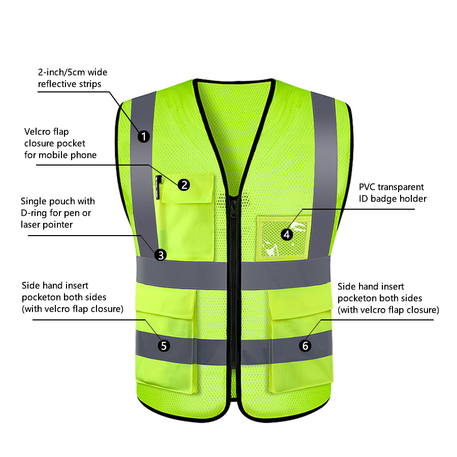 Verstelbaar veiligheidsvest Li - Cycling Visibility Gear recensie en prijs