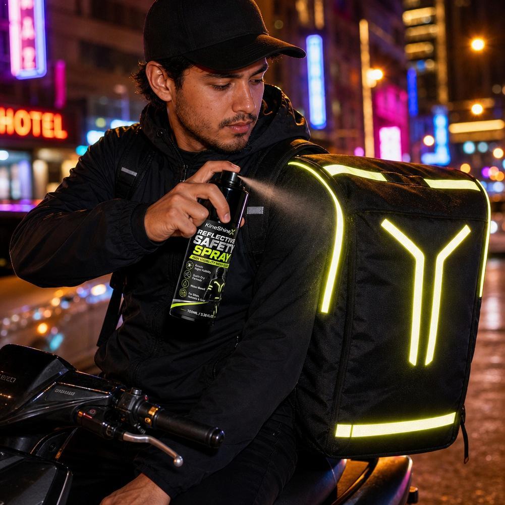 Reflecterende veiligheidsspray - Cycling Visibility Gear recensie en prijs
