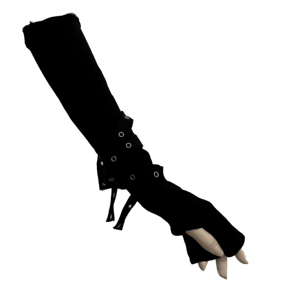 Gotische armwarmer met halve v - Cycling Arm Warmers recensie en prijs