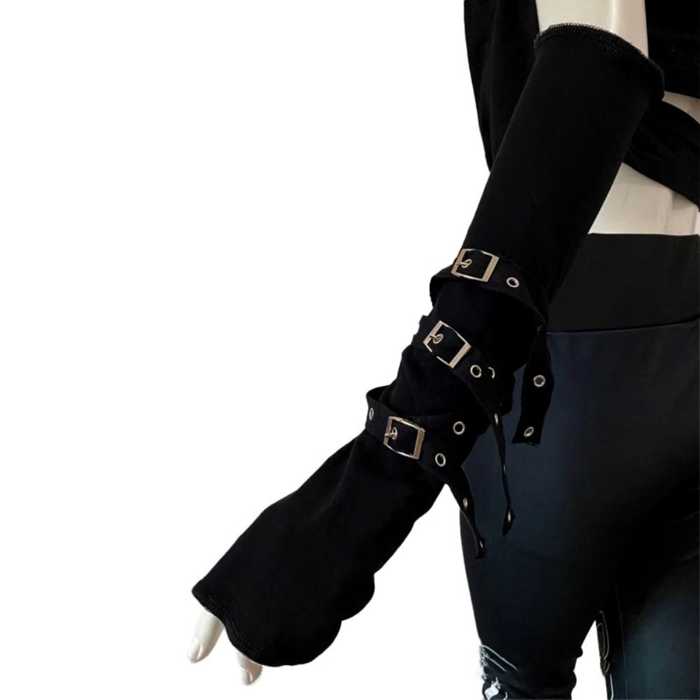 Gotische armwarmer met halve v - Cycling Arm Warmers recensie en prijs