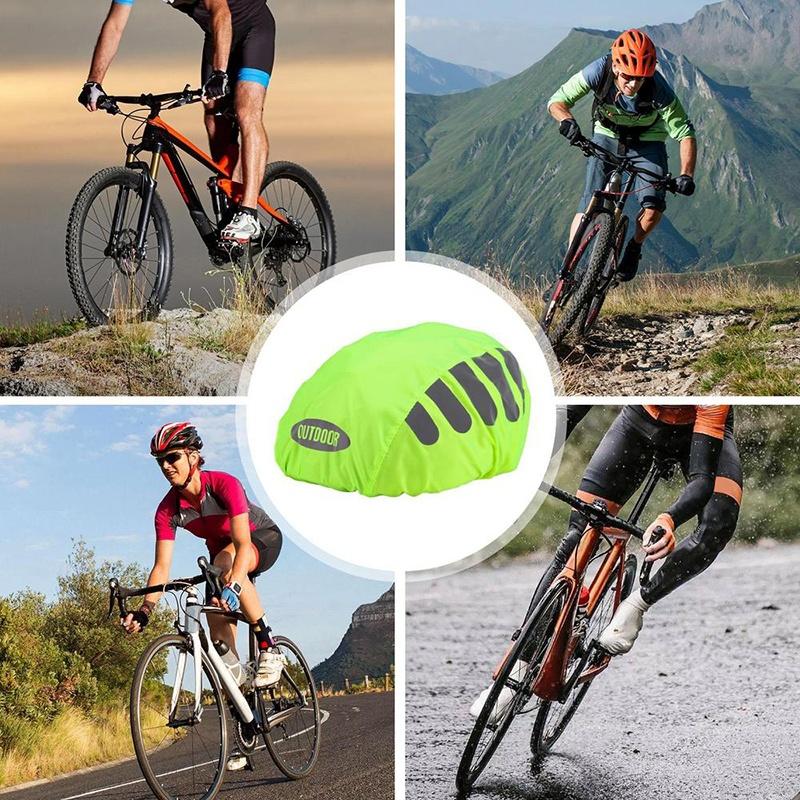 1 stuks fietshelm regenhoes me - Cycling Visibility Gear recensie en prijs