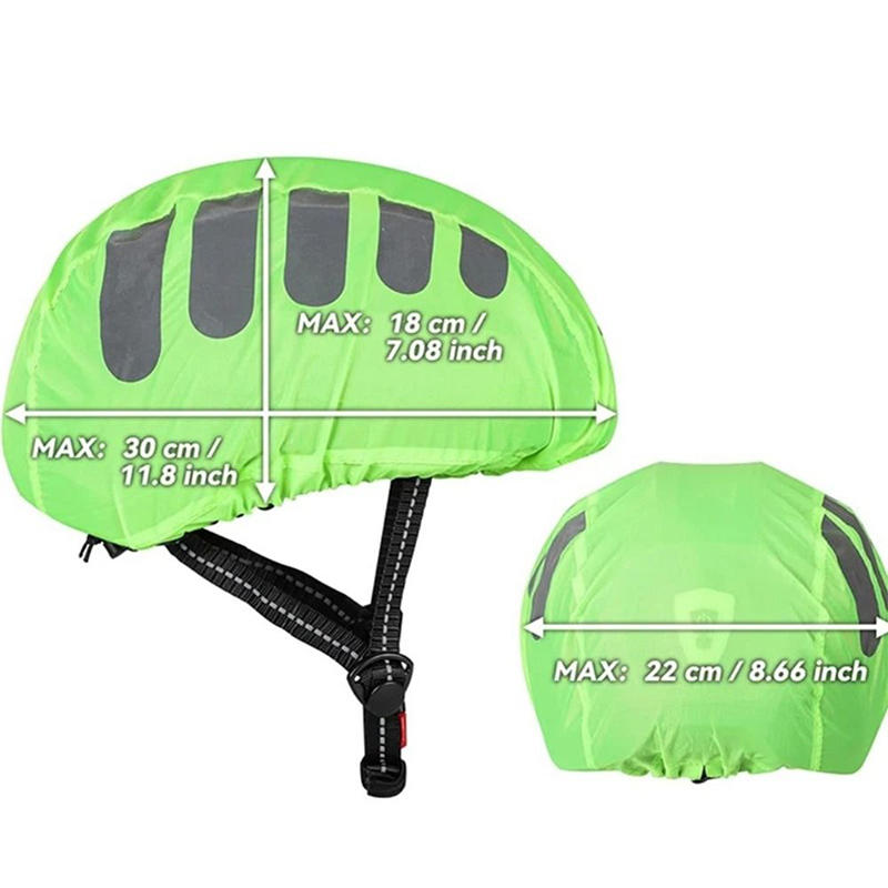 1 stuks fietshelm regenhoes me - Cycling Visibility Gear recensie en prijs