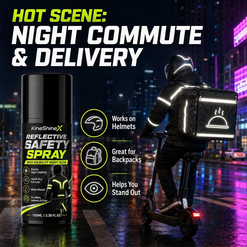 Reflecterende veiligheidsspray - Cycling Visibility Gear recensie en prijs
